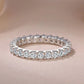 So-Bling S925 Sterling Silber Ringe für Damen Eleganter feiner Zirkonia-Ring Brauthochzeit Verlobungsring Damen Trendiger Schmuck