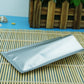 100 Stück Silberne, matte Aluminiumfolienbeutel zum Heißsiegeln – oben offene Mylar-Folienbeutel, matte Oberfläche, Kunststoff-Lebensmittelverpackung, Pulver-/Saucenbeutel