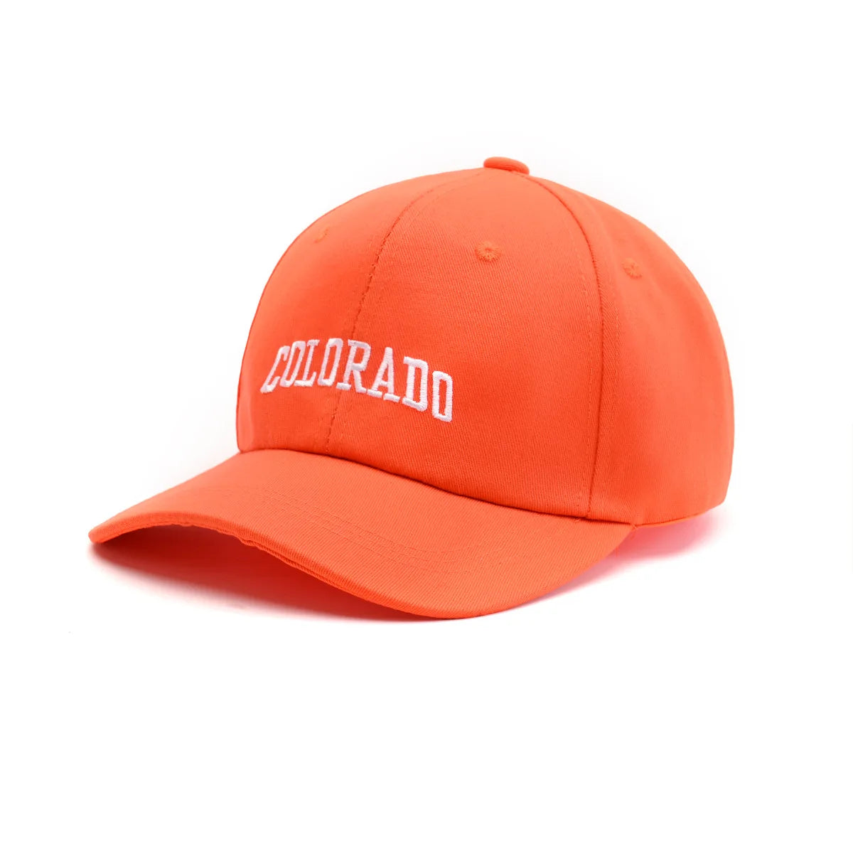 Großhandel Kostenloses individuelles Logo Unisex Denim Hochwertige Dad-Mütze mit gesticktem Logo Baseballkappe für Eltern Strand Klassischer Sport
