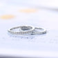 Delicate Thin Microscope Finger Dainty Rings For Women Female Promise Engagement Women's Ring Silver Color Zircon Jewelry R638