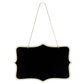 1Pc Mini Wooden Blackboard Chalkboard Single Sided DIY Message Board Home Door Wall Hanging Christmas Wedding Party Wood Plaque