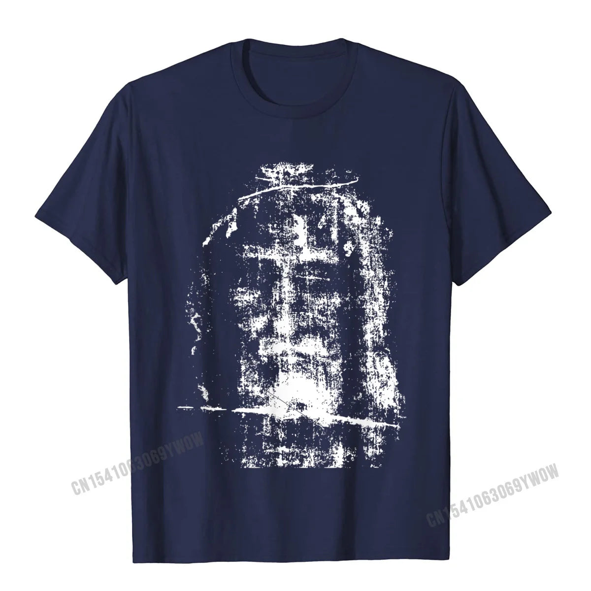 Grabtuch Von Turin Jesus Christus Gesicht T-Shirt Hemden Herren Freizeit T-Shirts Für Männer Lustige Baumwolle Custom T-Shirts
