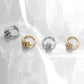 Authentic 925 Sterling Silver Dainty Small Zircon Inlaid Round Circle Hoop Earrings for Women Gold Earrrings Jewelry