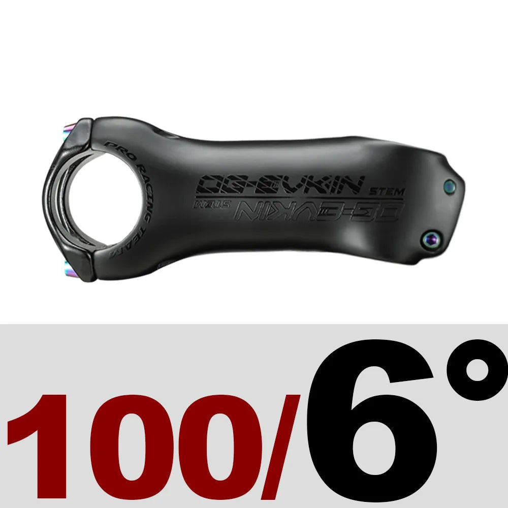 OG-EVKIN BS-004 T1000 Carbon MTB Bicycle Stem 6/17 Degree 31.8MM Carbon Road Bike Stem Positive and Negative Cycling Power Parts