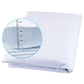 180/200/280/300/320/370/400 g/m² einseitig klebendes Wattevlies aus Baumwolle, cremefarbenes Zwischenfutter, perfekt für Handtaschen, Bastelarbeiten, DIY-Stoffe