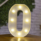 Letter Alphabet LED Lights Luminous Number Lamp Decor Battery Night Light for Home Wedding Birthday Christmas Party Decoration