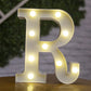 Letter Alphabet LED Lights Luminous Number Lamp Decor Battery Night Light for Home Wedding Birthday Christmas Party Decoration