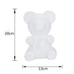 Polystyrene Styrofoam Foam Ball Rose Bear White Heart Craft For DIY Home Party Decoration Wedding Birthday Christmas Party Gift