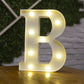 Letter Alphabet LED Lights Luminous Number Lamp Decor Battery Night Light for Home Wedding Birthday Christmas Party Decoration