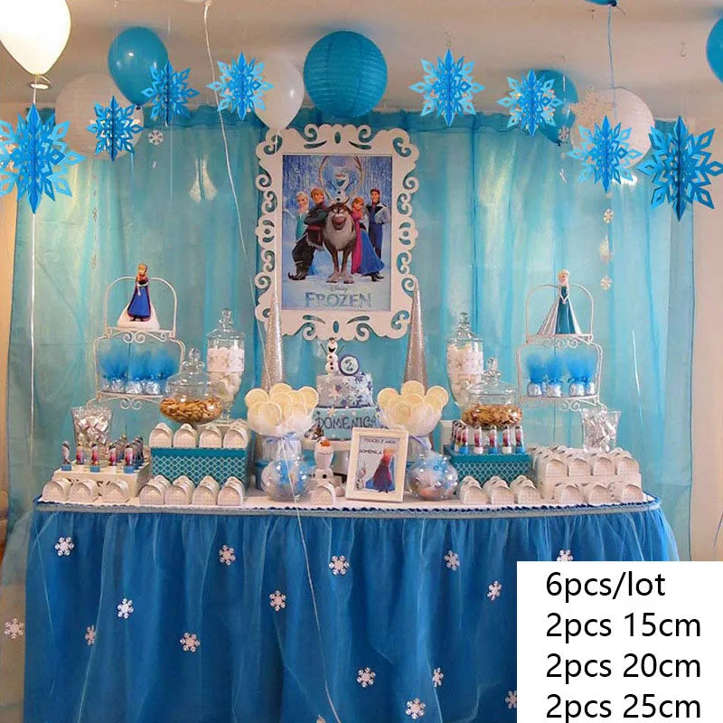 3D Künstliche Schneeflocken Papiergirlande Banner Weihnachtsdekorationen für Zuhause Winter Geburtstagsfeier Falscher Schnee Neujahrsornamente