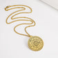 Dawapara 7 Archangels Sigil Necklaces Pentacle Magical Amulet Michaelmas Lucky Protection Supernatural Talisman Necklace