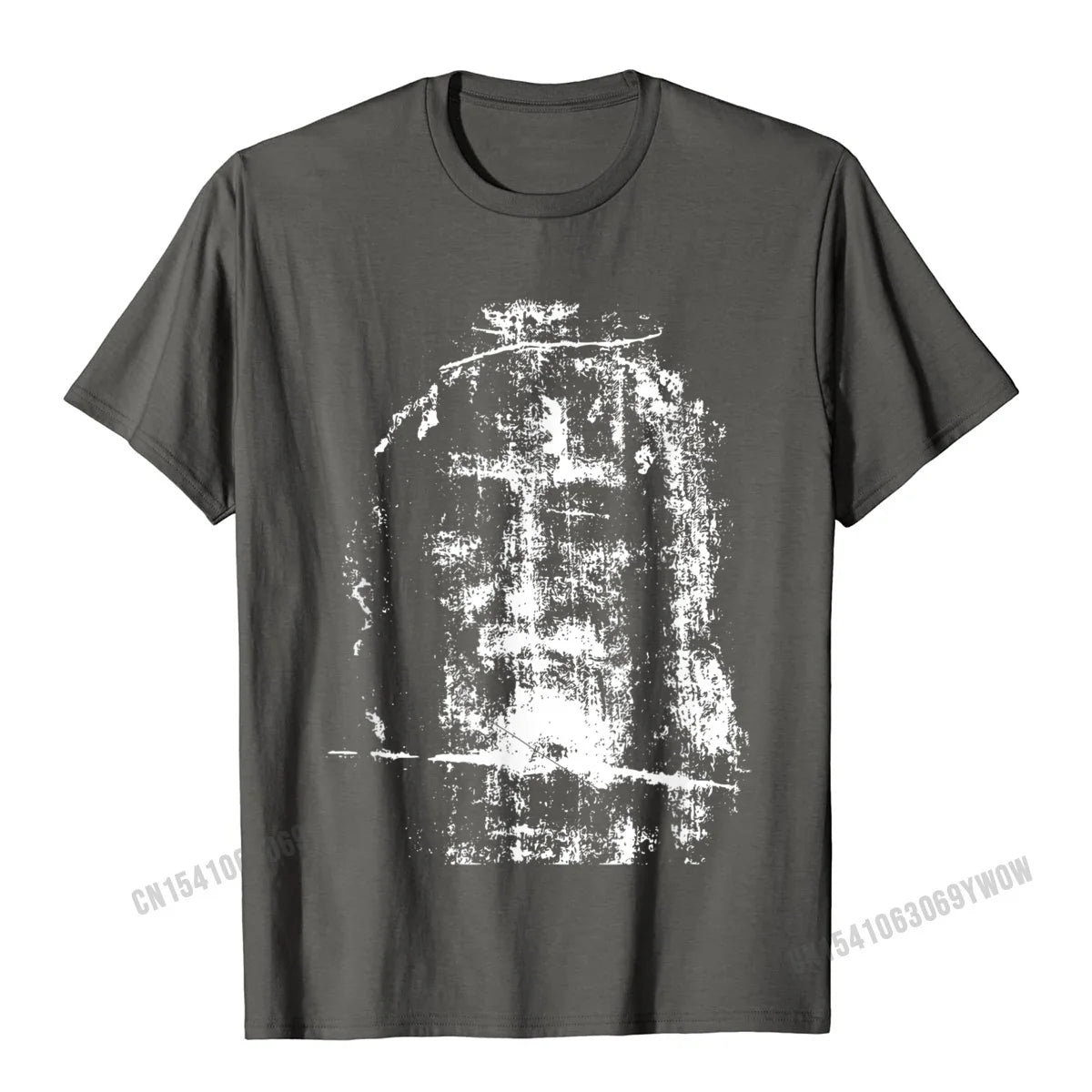 Grabtuch Von Turin Jesus Christus Gesicht T-Shirt Hemden Herren Freizeit T-Shirts Für Männer Lustige Baumwolle Custom T-Shirts
