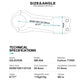 OG-EVKIN BS-004 T1000 Carbon MTB Bicycle Stem 6/17 Degree 31.8MM Carbon Road Bike Stem Positive and Negative Cycling Power Parts