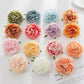 5 Stück Seidenpfingstrosen Kopf Wand Hochzeit Braut Accessoires Ausverkauf Geschenke Party Heim Dekor Weihnachtskranz Künstliche Rosen Blumen