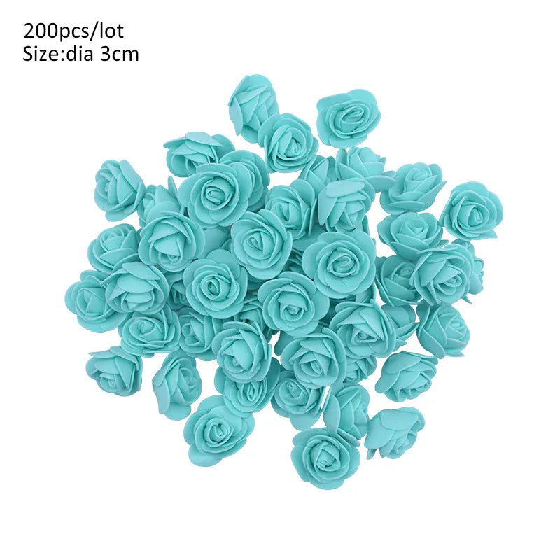 Polystyrene Styrofoam Foam Ball Rose Bear White Heart Craft For DIY Home Party Decoration Wedding Birthday Christmas Party Gift