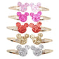 10 Stück/Los Kleine Mädchen-Haarspangen Glitzernde Herzchen Geburtstagsgeschenk Baby Mädchen Haar-Accessoires Kinder Haarspange für Kinder