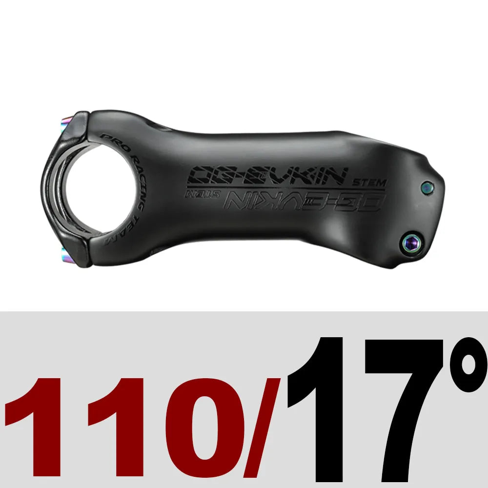 OG-EVKIN BS-004 T1000 Carbon MTB Bicycle Stem 6/17 Degree 31.8MM Carbon Road Bike Stem Positive and Negative Cycling Power Parts