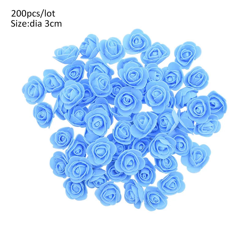 Polystyrene Styrofoam Foam Ball Rose Bear White Heart Craft For DIY Home Party Decoration Wedding Birthday Christmas Party Gift