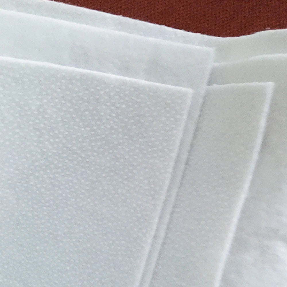 180/200/280/300/320/370/400 g/m² einseitig klebendes Wattevlies aus Baumwolle, cremefarbenes Zwischenfutter, perfekt für Handtaschen, Bastelarbeiten, DIY-Stoffe