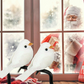 12er-Pack Clip-on Mini-Vogelattrappen Weihnachtsbaumschmuck Festival Gartendekoration Geschenk Weihnachtsdekoration Wohnkultur Geschenke Navidad