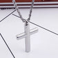 Kalen Mode Kreuz Halsketten Für Männer Hochglanzpoliert 50cm Edelstahl Kreuz Schmuck Halskette Männlich Günstiger Schmuck