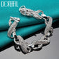 DOTEFFIL New Arrival 925 Sterling Silver Bracelet Bangle Cuff For Man Women Dragon Bracelet Fine Jewelry Party Christmas Gift