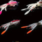 SUNMILE Angel-Gummiköder Tintenfisch 20g/60g/80g/100g/120g/150g Leuchtend/UV-Tintenfisch-Jig Angelköder für Meeresangeln Wobbler Köder