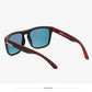 Fashion Guy's Sun Glasses From KDEAM Polarized Sunglasses Men Classic Design All-Fit Mirror Sunglass With Brand Box CE