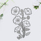 Remembrance Flower Metal Cutting Dies Stencil Scrapbooking Embossing Cards DIY Christmas Navidad Die Cuts for Card Making