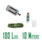200M Green Wire 8 Modes Fairy String Light Waterproof Firefly Lamp Remote Decoration For Christmas Halloween Bedroom Wedding