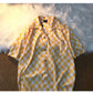 Casual Shirts Women Panelled Plaid Fashion Loose Couples Elegant All-match Summer Blouses Cool Girls Retro Students Chic Unisex