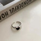 Handgewebter Liebesperlenring Mode Damen Herren Runder Kugelperlen verstellbarer Retro-Ring Schmuck