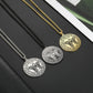 Dawapara 7 Archangels Sigil Necklaces Pentacle Magical Amulet Michaelmas Lucky Protection Supernatural Talisman Necklace