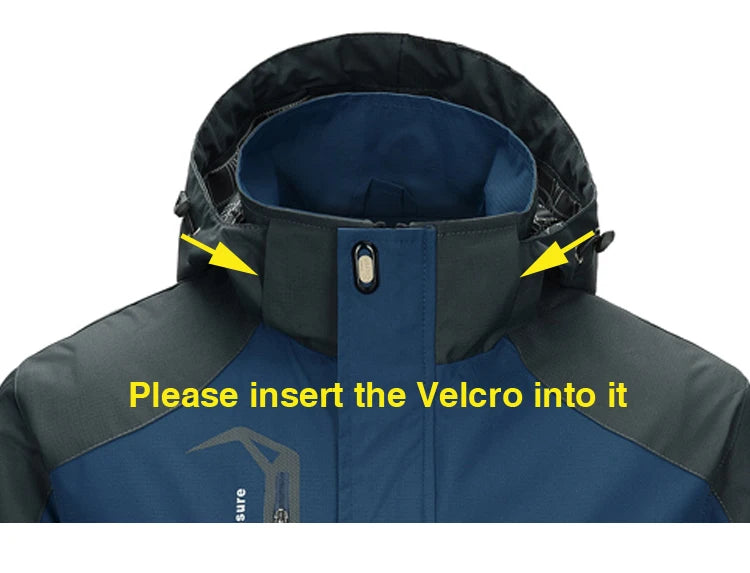 TRVLWEGO Camping Wanderjacke Herren Herbst Outdoor Sportmäntel Klettern Trekking Windbreaker Reise Wasserdichte Jacken Schwarz