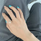 Handgewebter Liebesperlenring Mode Damen Herren Runder Kugelperlen verstellbarer Retro-Ring Schmuck