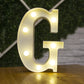 Letter Alphabet LED Lights Luminous Number Lamp Decor Battery Night Light for Home Wedding Birthday Christmas Party Decoration