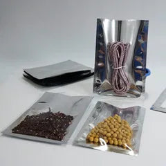 1000 Stück kleine, dickere PE-Druckverschlussbeutel – komplett durchsichtige Ring-Kristall-Verpackungsbeutel, wiederverwendbare Pulver-Reißverschlusssäcke, Minibeutel