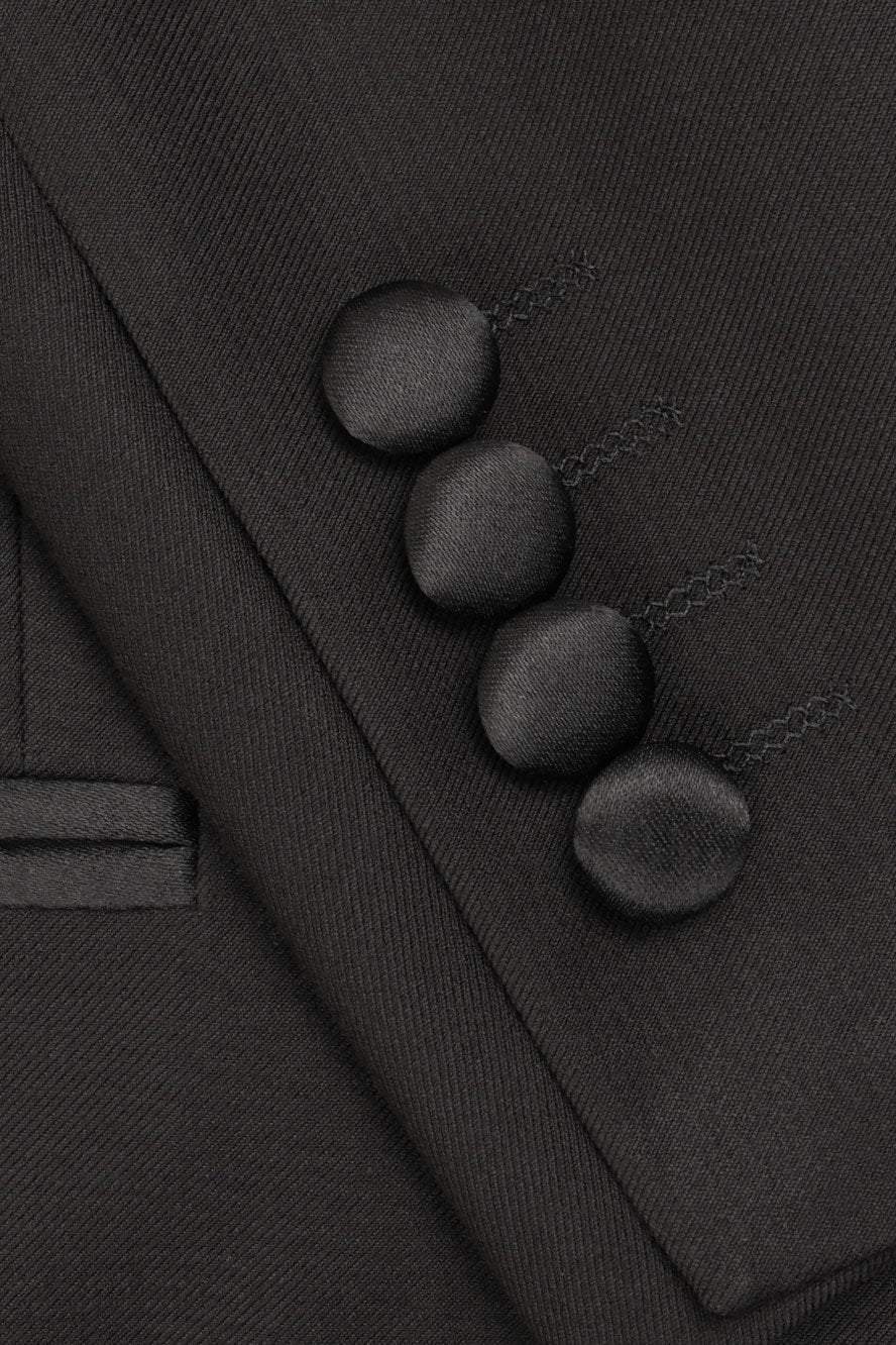 "Vermont" Black Tuxedo Jacket