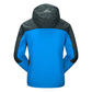 TRVLWEGO Camping Wanderjacke Herren Herbst Outdoor Sportmäntel Klettern Trekking Windbreaker Reise Wasserdichte Jacken Schwarz