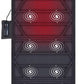 Luxury Massage Mat with Soothing Heat - 10 Powerful Motors Vibrating Massage Mattress Pad with Dual Heating Pads for Ultimate Back Relief, Full Body Massager for Neck, Back, Lumbar, and Calf Muscle Relaxation