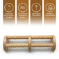 Wooden Foot Massager with Dual Rollers
