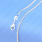 Neueste Musterbestellung 20 Stück, 20 Designs, 18 Zoll Echte 925 Sterling Silber Schmuck Halsketten-Sets mit Gliederketten und Karabinerverschlüssen