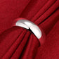 Hochwertige 925er Sterlingsilberringe, modische, schlichte, runde Kreisringe für Damen, Party-Schmuck, Größe 5 6 7 8 9 10