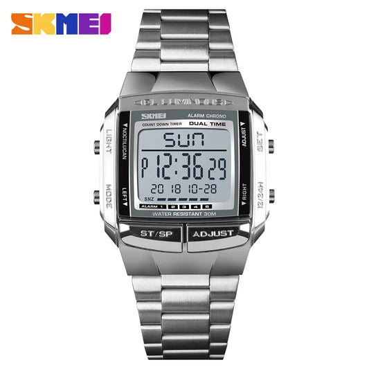 SKMEI Militär Sportuhren Elektronische Herrenuhren Top Marke Luxus M Uhr Wasserdicht LED Digitaluhr Relogio Masculino