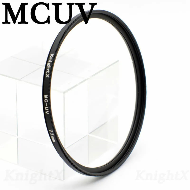 KnightX CPL Polfilter ND UV 49 52MM 55MM 58MM 67MM Kameraobjektivfilter für Canon EOS Sony Nikon 400D DSLR D5100 700D D5300 1300D