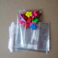 1000 Stück 4x6cm durchsichtige, wiederverschließbare Cellophan-/BOPP-/Polybeutel, transparente OPP-Beutel, Plastiktüten mit selbstklebendem Verschluss für Schmuck