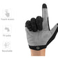 ROCKBROS Fahrradhandschuhe Schwammpolster Lange Finger Motorradhandschuhe für Fahrrad Mountainbike Handschuhe Touchscreen MTB Handschuhe