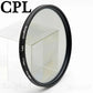 KnightX CPL Polfilter ND UV 49 52MM 55MM 58MM 67MM Kameraobjektivfilter für Canon EOS Sony Nikon 400D DSLR D5100 700D D5300 1300D