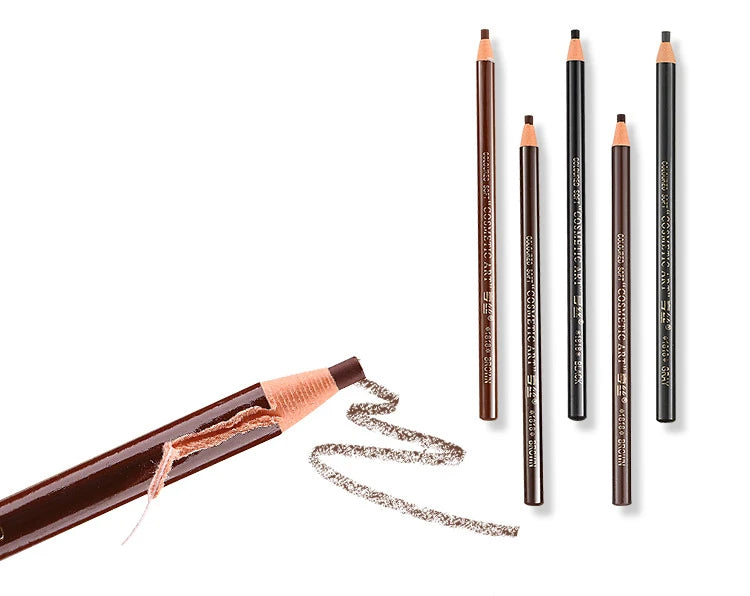 10pcs Eyebrow Pencil Women Makeup Tint Waterproof Hensi Cheap Pencil Black Brown Available Natural Beauty Cosmetics Wholesale