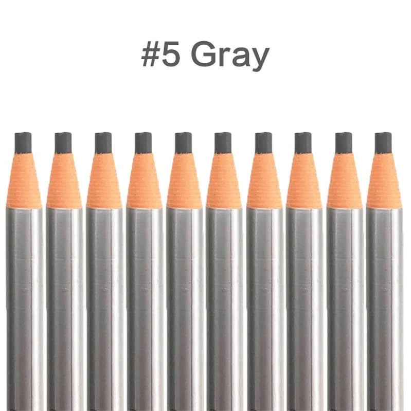 10pcs Eyebrow Pencil Women Makeup Tint Waterproof Hensi Cheap Pencil Black Brown Available Natural Beauty Cosmetics Wholesale